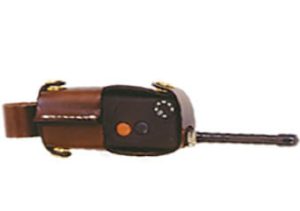 Flat Transmitter Holster for Tracking Collars