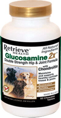 Retrieve Health Glucosamine Supplement for Dogs