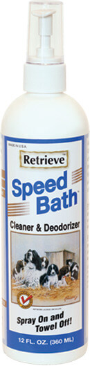 Retrieve Speed Bath Dog Cleaner and Deodorizer