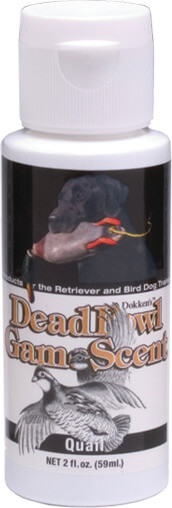 Dead Fowl Quail Game Scent for Bird Dog Training